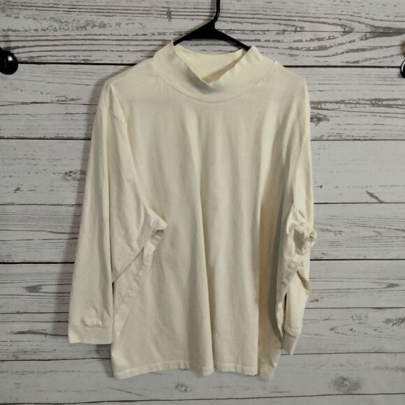"All American Comfort" woman's long sleeve shirt - Picture 1 of 6